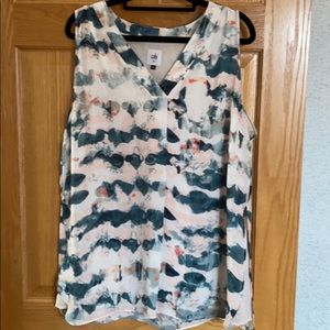 Cabi sleeveless lined tunic